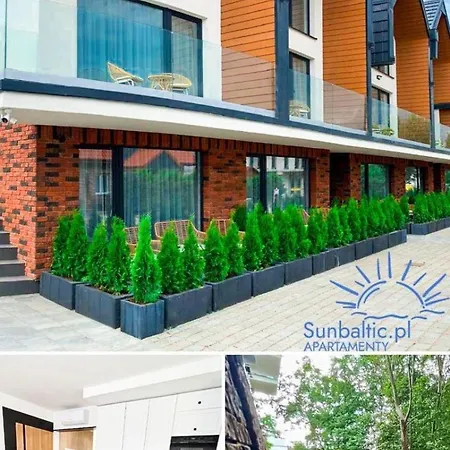 Apartament Sunbaltic Premium Ustka, Przy Lesie, Dwa Tarasy, Klimatyzacja, Parking Zewnętrze zdjęcie